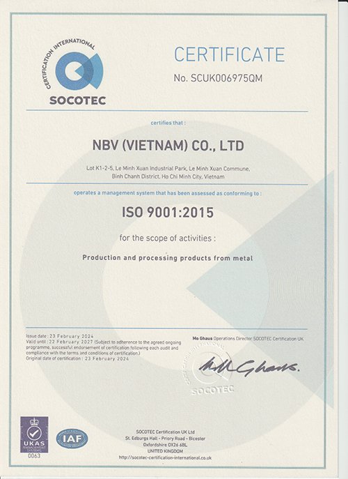NBV (VIETNAM) CO., LTD